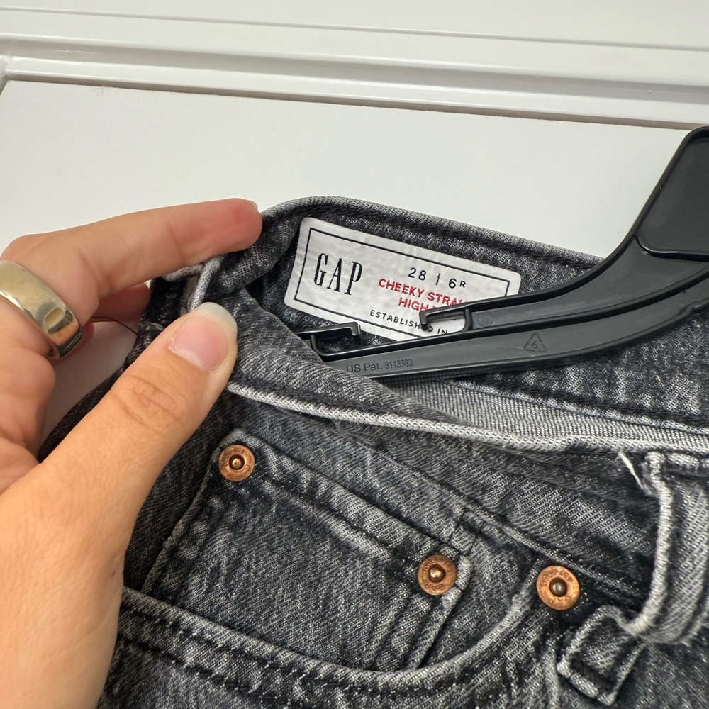 GAP Charcoal Denim Jeans